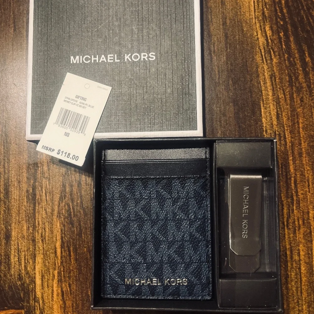 Michael Kors Men’s Wallet with Money Clip